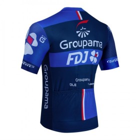 Wielershirt 2024 Groupama-FDJ - Zwart Blauw